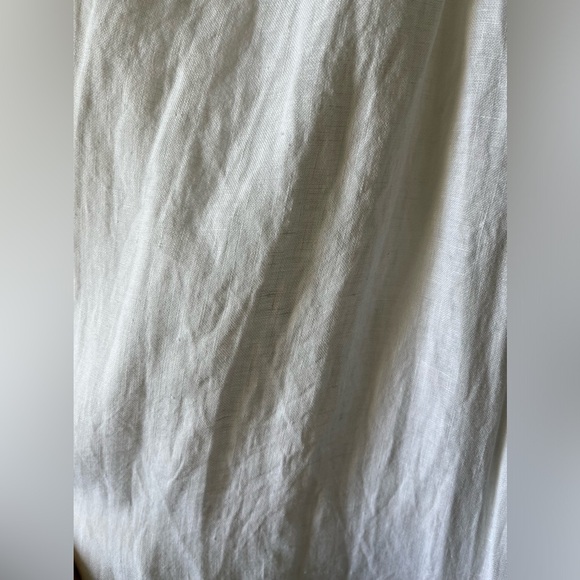 Three Graces London Karla leather-trimmed linen-voile jumpsuit - Picture 10 of 16